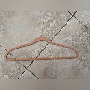 Rachel Parcell Original Pink Velvet Slim Garment Hanger